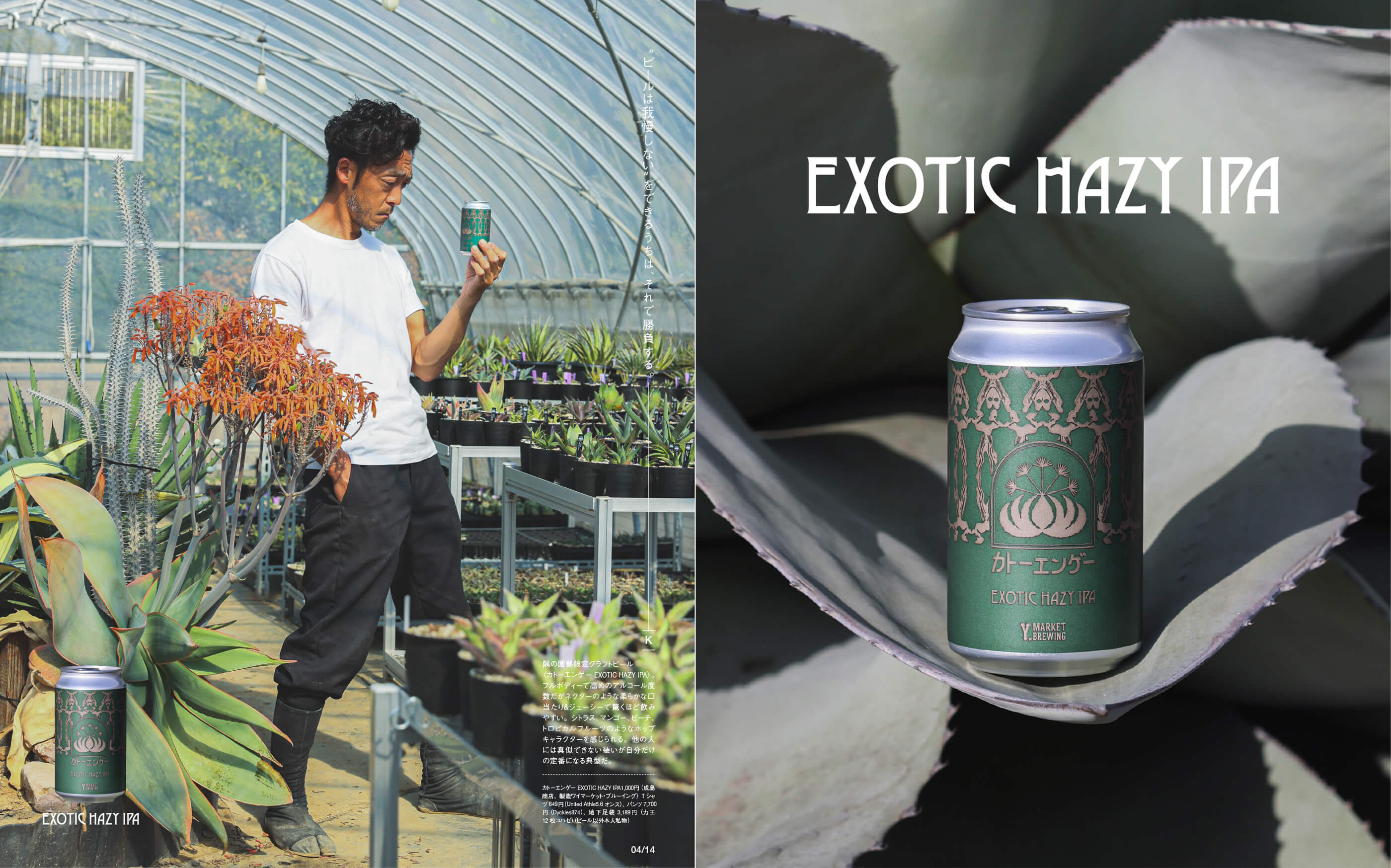 Craft Beer EXOTIC HAZY IPA