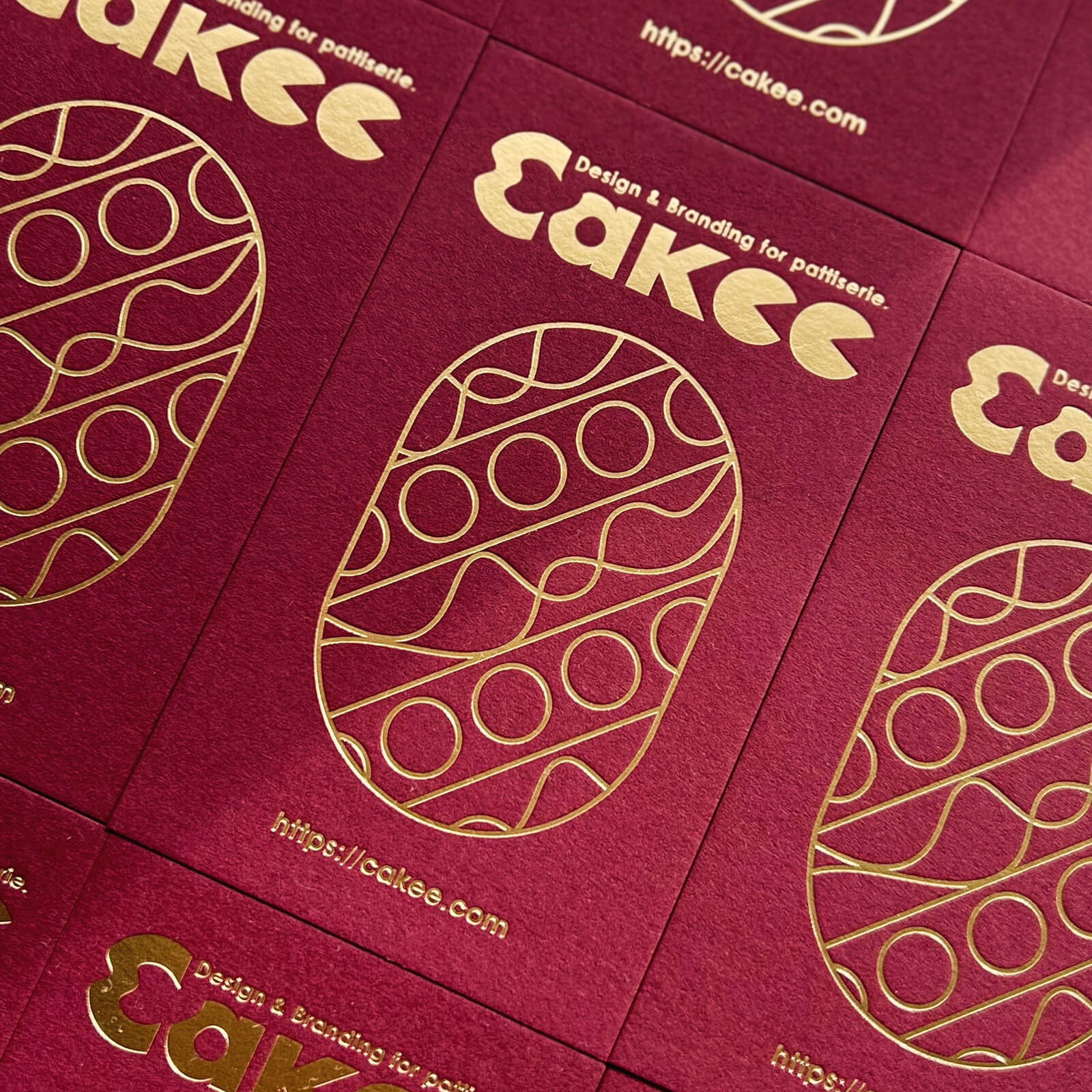 Cakee様 Logoデザイン／名刺制作